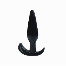 Анальный плаг черного цвета SKN-ANL007 