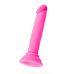 Анальний фалоімітатор реалістичний рожевий з присоскою SKN-ANL014