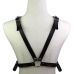 Портупея женская на грудь из искусственной кожи чёрная Womens PU Harness Caged Bra Портупея женская на грудь из искусственной кожи чёрная Womens PU Harness Caged Bra