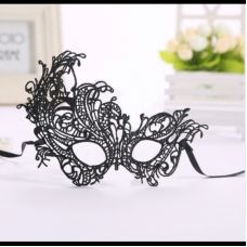Інтимна ажурна Венеціанська маска на очі для рольових ігор SKN