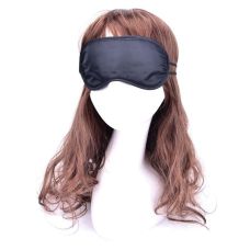 Закрытая маска на глаза SKN для БДСМ-игр черная