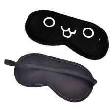 Маска закрытая на глаза Smile SKN черная для БДСМ