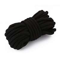 Мотузка для бондажа зв'язування чорна SKN-C078 5 метрів