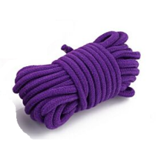 Веревка для бондажа фиолетового цвета SKN 5000 мм