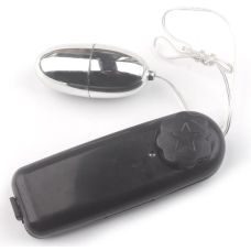 Виброяйцо с пультом ДУ черное SKN