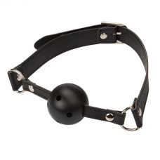 Кляп с шариком для рта Classic plastic черный