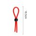 Ласо на пеніс ерекційне з однією фіксуючою бусинкою SKN-LS001 червоне