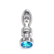 Фігурна анальна пробка з кристалом SKN-MS122