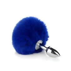 Анальна пробка металева SKN з хвостом