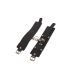 Оковы для фиксации рук из кожи черные Leather Dominant Hand Cuffs
