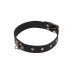 Ошейник БДСМ кожаный черный Leather Restraints Collar