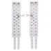 Кайдани для ніг шкіряні білі Leather Double Fix Leg Cuffs, white Кайдани для ніг шкіряні білі Leather Double Fix Leg Cuffs, white