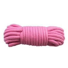 Бондажная веревка для секса розовая БДСМ длина 10 метров sLash