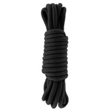 Веревка для бондажа черная BONDAGE ROPE длина 5 метров sLash