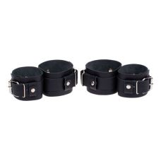 Оковы для фиксации запястей к ладыжкам sLash Fixation Me Ankle черные