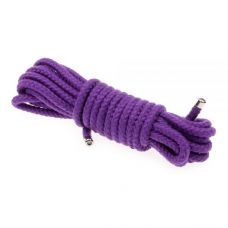 Бондажная веревка для секса фиолетовая длина 3 метра sLash