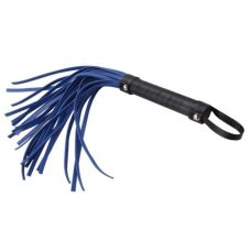 Флогер плеть синяя для телесных наказаний BDSM-NEW PU Whip