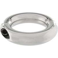 Фиксирующее кольцо для мошонки металлическое Sinner Steel Power Tools 