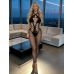 Комбинезон сетка Star Night черный Star Night размеры S/L