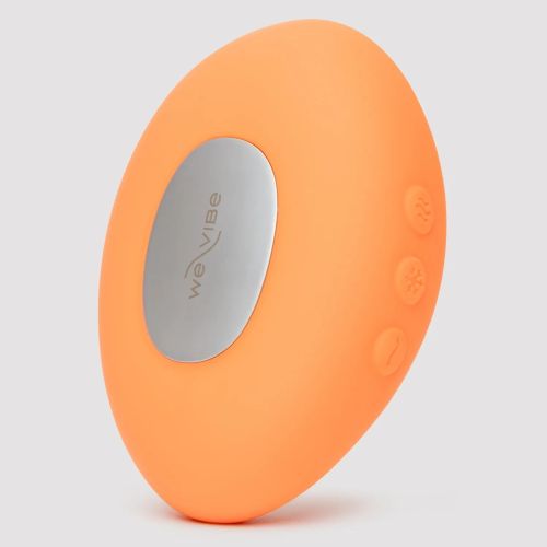 Клиторальный вибратор и для сосков с функцией нагрева и охлаждения оранжевый We-Vibe Temp Tangerine 
