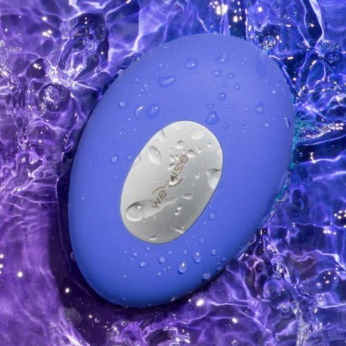 Кліторальний вібратор и для сосков з функцією нагрівання та охолодження синій We-Vibe Temp Lavender