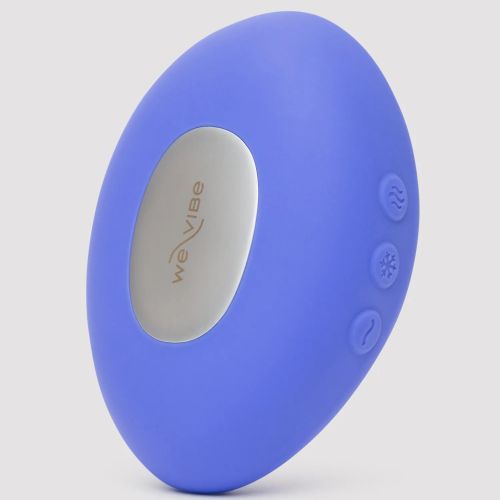 Кліторальний вібратор и для сосков з функцією нагрівання та охолодження синій We-Vibe Temp Lavender