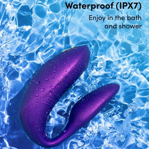 Смарт вибратор для пар с пультом и приложением фиолетовый We-Vibe Chorus Pro Electric