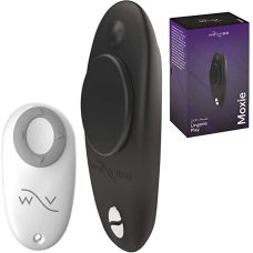 Кліторальний вібратор під трусики чорний We-vibe Moxie satin