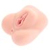 Мастурбатор двошаровий вагіна тілесного кольору Kokos Adarashi -3