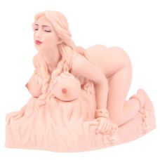 Мастурбатор міні лялька з грудьми та Вагіною тілесного кольору Kokos Isabel