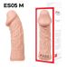 Насадка на член реалистичная телесного цвета Kokos Cock Extreme Sleeve ES.05 размер M
