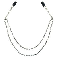 Украшение цепочка с зажимами для сосков Sportsheets Midnight Bling Nipple Clips