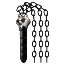 Вібратор-батіг чорного кольору Rocks Off Deliver