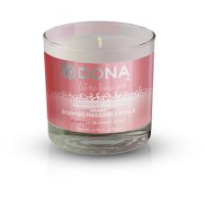 Свеча массажное масло с ароматом красной ягоды DONA Scented 135 гр