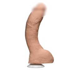 Фалоімітатор 17,5 см/5,4 см мегареалістичний на присоску Doc Johnson Jeff Stryker White-ULTRASKYN