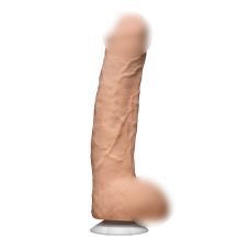 Фалоімітатор 24 см/6 см мегареалістичний на присоску Doc Johnson John Holmes White-ULTRASKYN