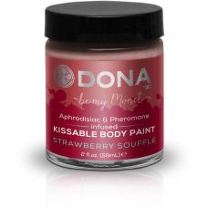 Краска для тела Dona Kissable Body Paint - STRAWBERRY SOUFFLE 59 мл