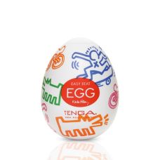 Мастурбатор яйцо Tenga Keith Haring EGG Street Тенга