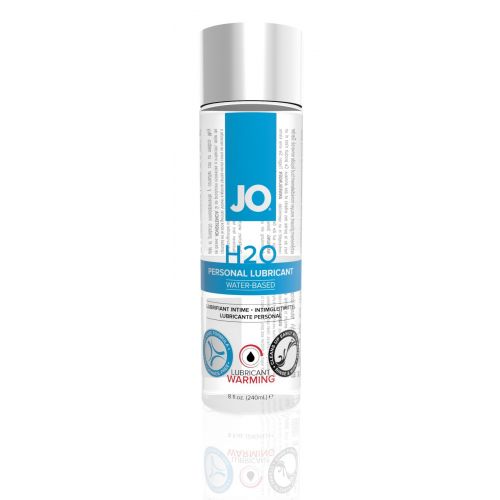 Лубрикант на водной основе System JO H2O - WARMING (240 мл) дополнение к женской смазке для игрушек и презервативов согревающий (Систем Джо)
