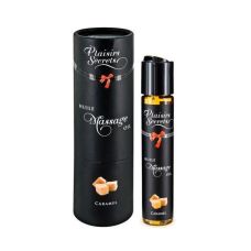 Олія масажна збудлива зі смаком карамелі Plaisirs Secrets Caramel 59 мл