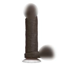 Фалоімітатор 18,5 см/5 см реалістичний з яєчками Doc Johnson the Realistic Cock 8 inch Black-ULTRASKYN L Vack-U-Lock