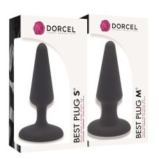 Набір анальних пробок з ніжного силікону з обмежувачами Dorcel KIT STARTER BEST PLUG S / M