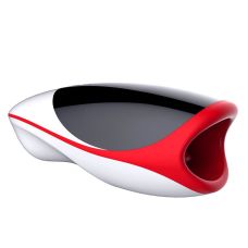 Мастурбатор оральний кайф з підігрівом Leten Erotic Lips солодкі Губки 10 режимів вібрації силіконовий