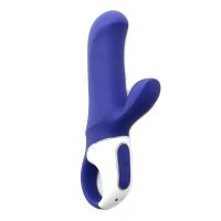 Вибратор силиконовый вагинальный со стимуляцией клитора Satisfyer Vibes Magic Bunny 12 программ стимуляции