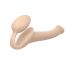 Страпон силіконовий гнучкий безременой зі стимуляцією точки G і клітора Strap-On-Me Flesh S Страпон силіконовий гнучкий безременой зі стимуляцією точки G і клітора Strap-On-Me Flesh S
