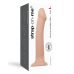 Фаллоимитатор силиконовый на присоске Strap-On-Me Dual Density Dildo Flesh L