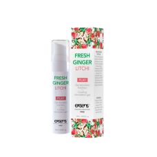 Стимулирующий съедобный гель для клитора и точки G EXSENS Kissable Fresh Ginger Litchi Имбирь и личи 15мл