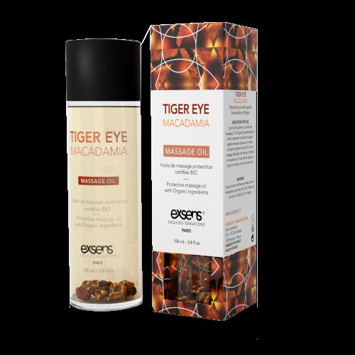 Массажное масло защитное с тигровым глазом EXSENS 100мл
