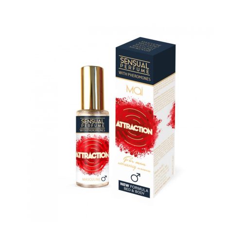 Духи с феромонами для мужчин MAI Phero Perfume Masculino (30 мл) с насыщенным терпким ароматом 