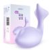 Вибратор-яйцо СМАРТ силиконовое для тренировки интимных мышц фиолетовый Leten Fish Baby с голосовым управлением